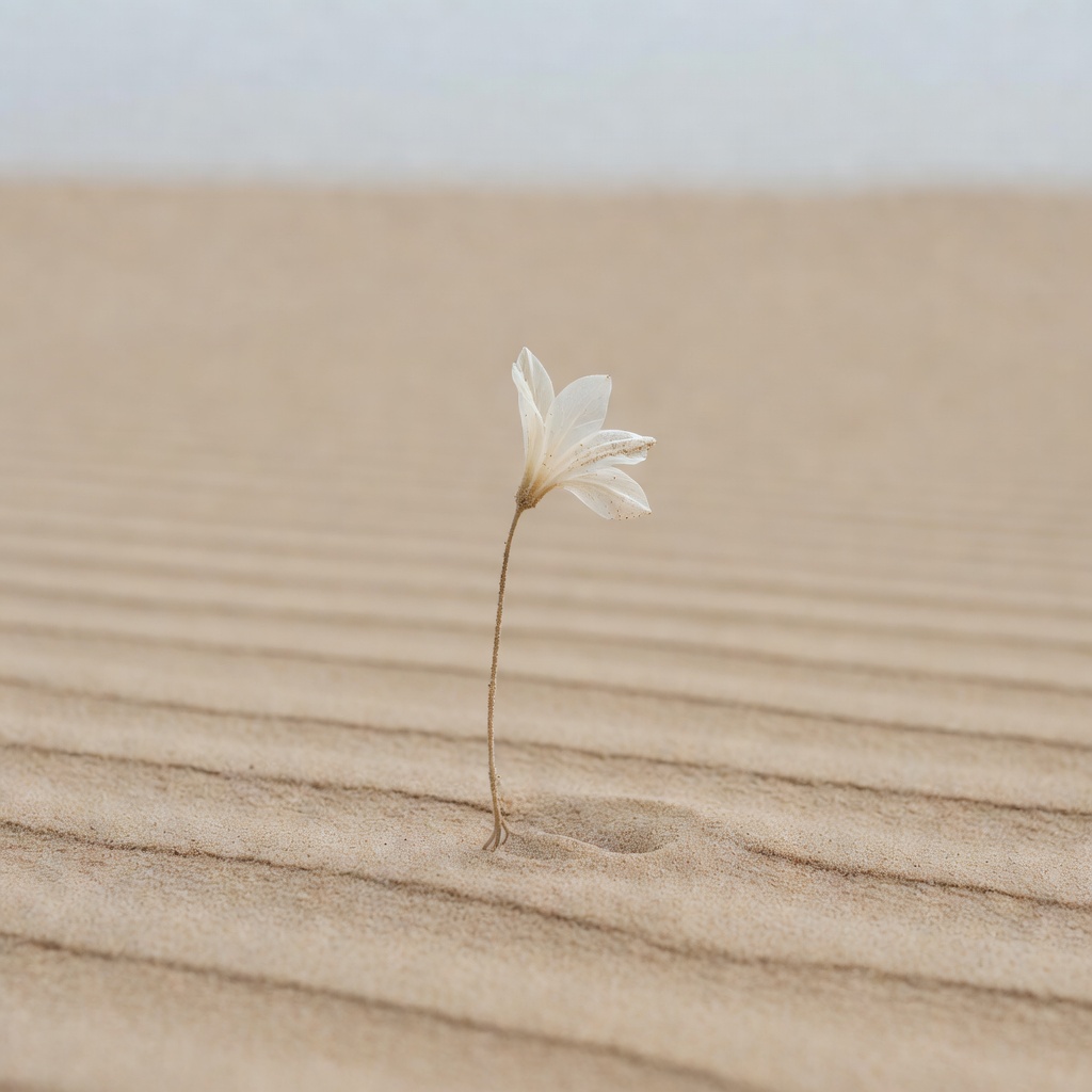 砂漠の花